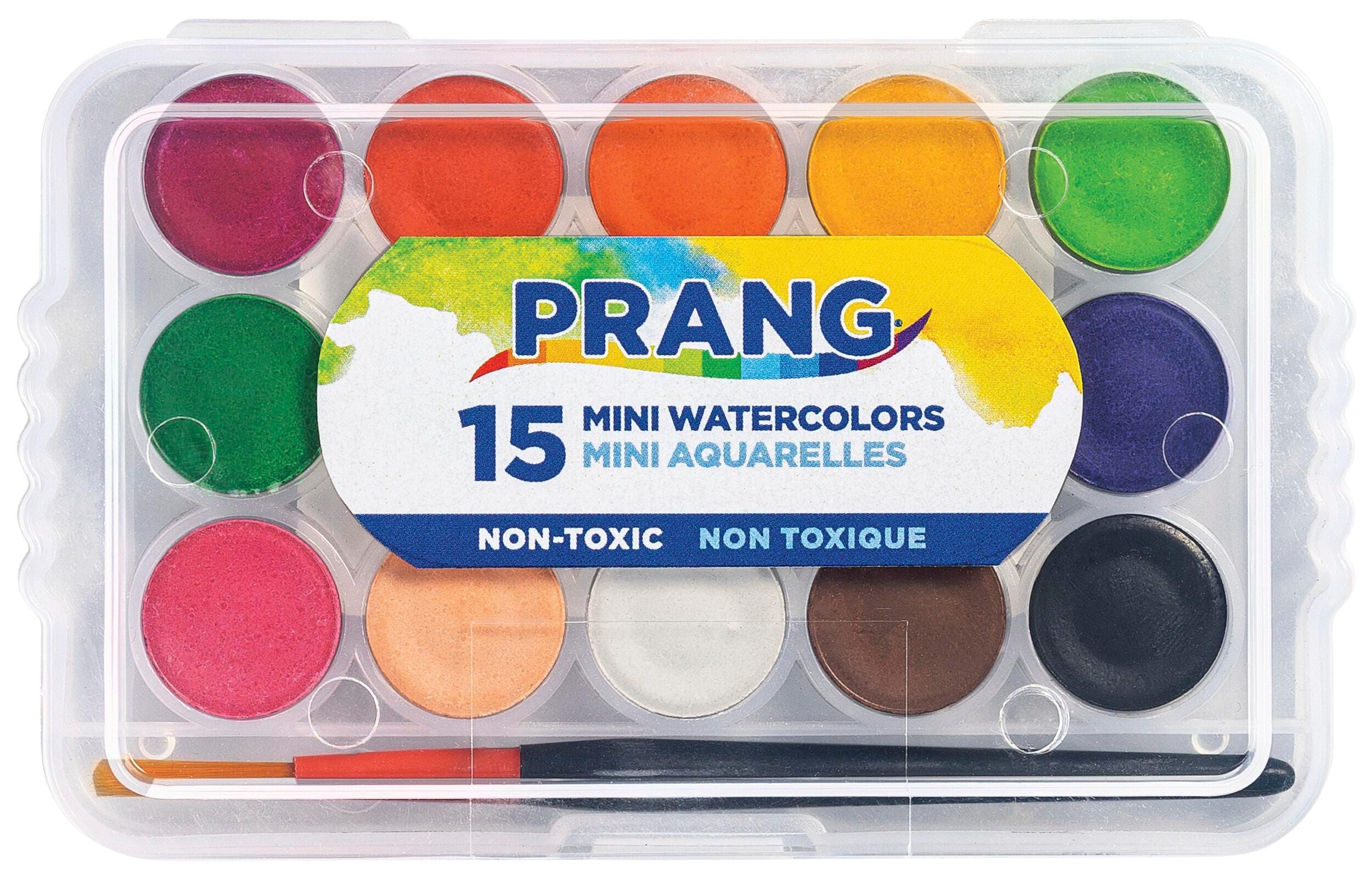 Prang Mini Watercolor Paint Set, 15 Assorted Colors 2149959